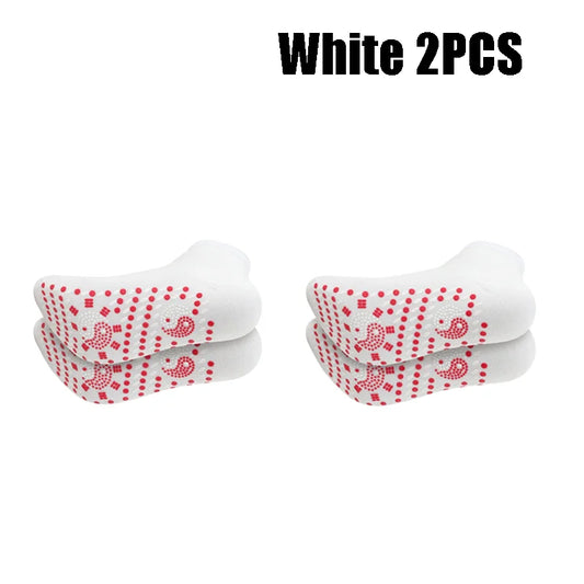 1-10pairs Tourmaline Self-Heating Socks Winter Warm Thermal Health Care Socks Floor Socks Absorption Deodorant  Warm Socks