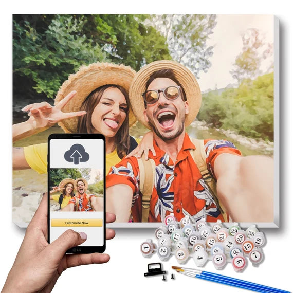 CYNTRIX™   - PERSONALIZED PAINT BY NUMBERS KIT